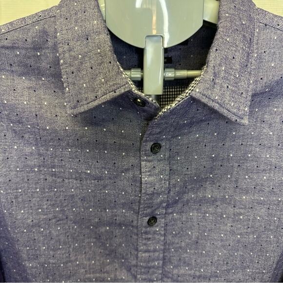 Michael Kors Men’s Long Sleeve Button-Up Shirt - Size Large - Picture 3 of 10